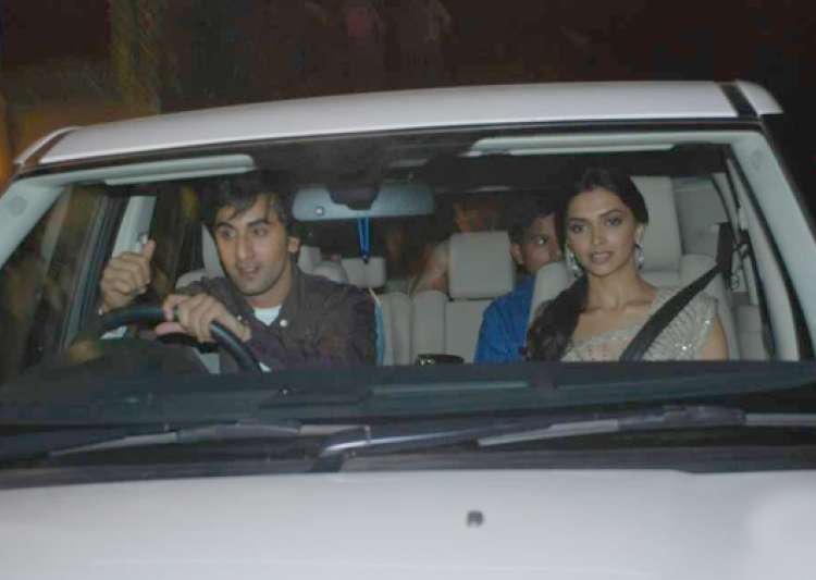 Image result for ranbir deepika old photos in car