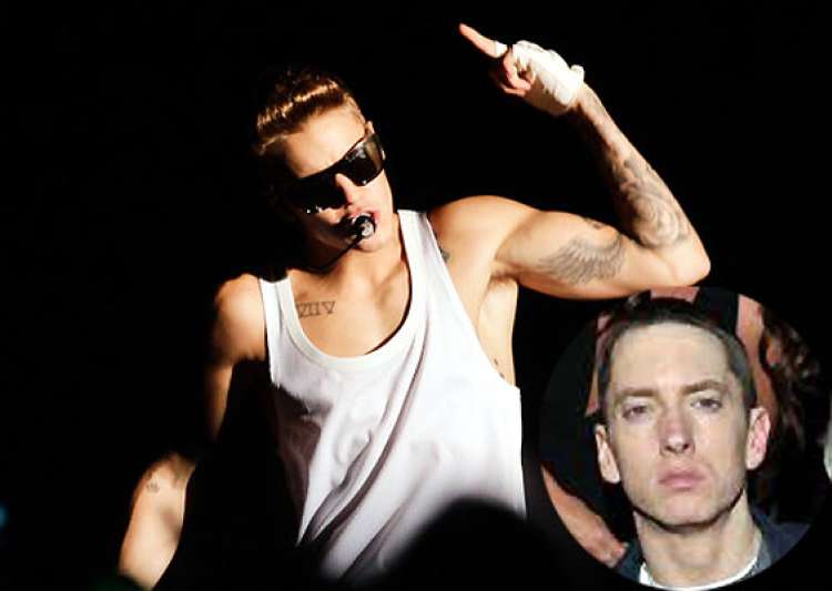 Eminem offers to help Justin Bieber