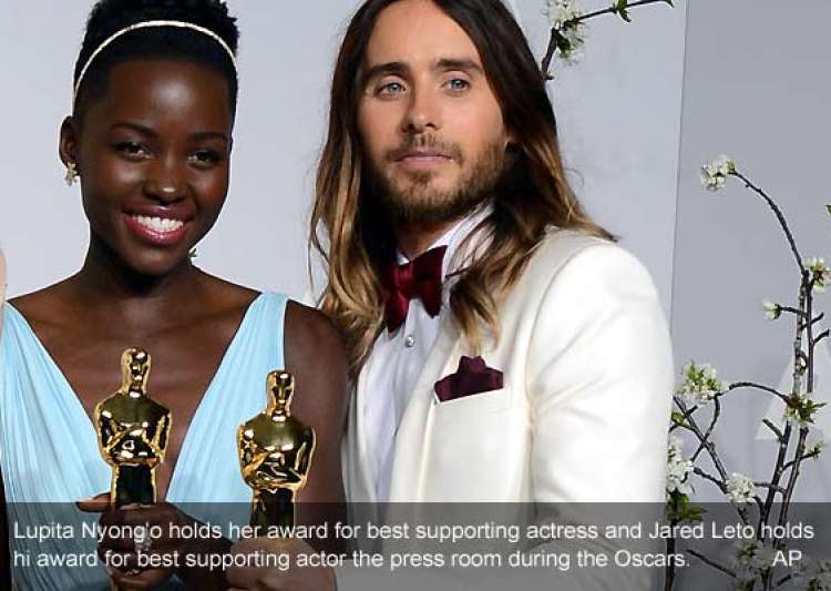 Lupita Nyongo Jared Leto Gravity Win At Oscars 2014