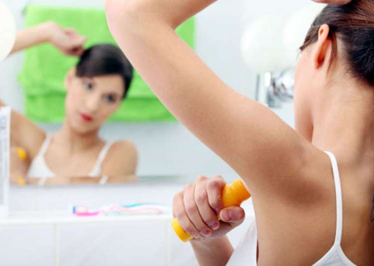 Adverse effects of deodorants on your armpits (see pics)
