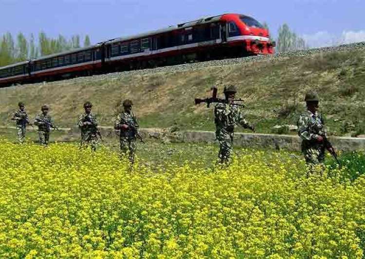 Srinagar: The rail-link from Banihal to Katra, connecting Kashmir 