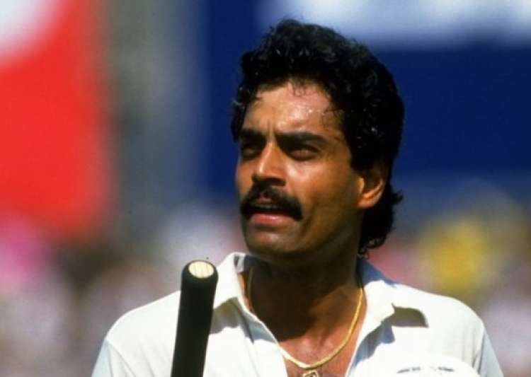 Image result for Dilip Vengsarkar playing