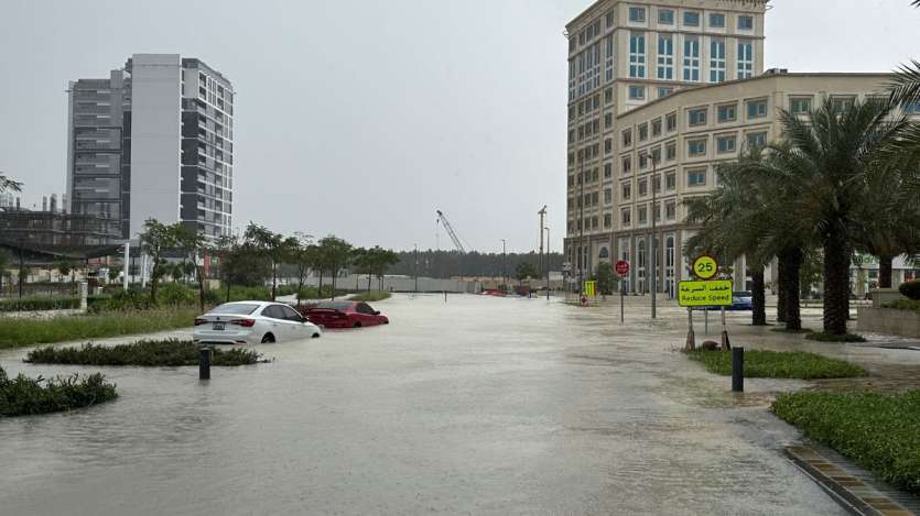 Dubai Witnesses Record Breaking Rains Highest In 75 Years I PICS