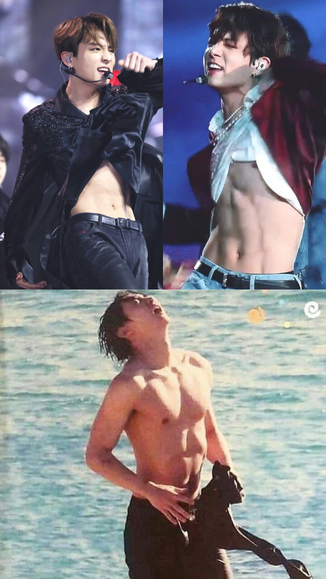 BTS Jungkook S Shirtless Pics Times When K Pop Star Flashed His Abs