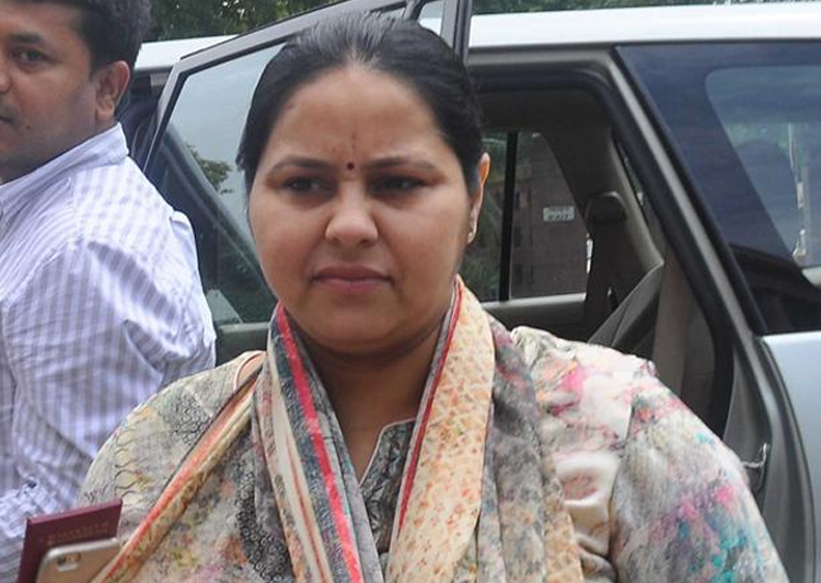 Lalus Daughter Misa Bharti Appears Before Ed In Money Laundering Case