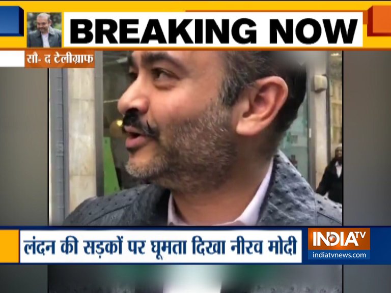 WATCH Nirav Modi Spotted In Upscale London Wearing Rs 8 Lakh Jacket