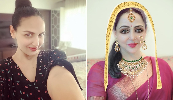 Esha Deol Shares Mom Hema Malini S Filtered Photo To Remind Us That She