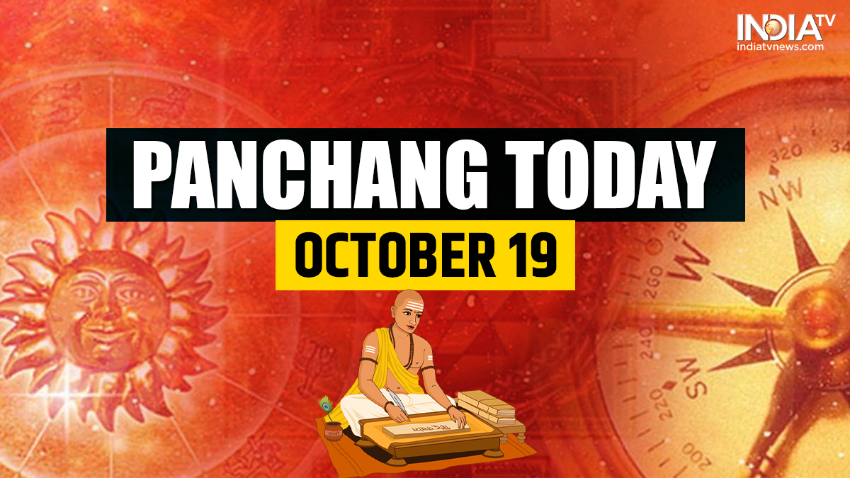 Aaj Ka Panchang 19 October 2022 Know Wednesday S Panchang Rahukal And