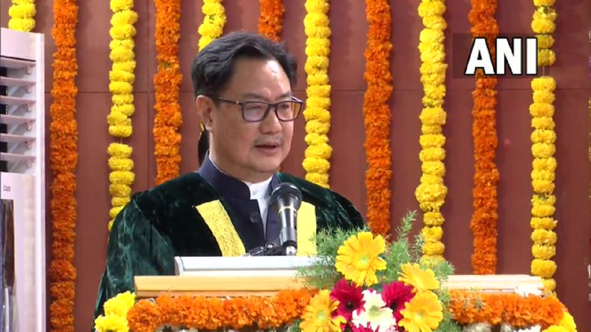 Union Law Minister Kiren Rijiju Bats For Regional Languages In Courts