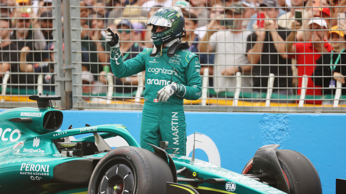 Formula 1 Bahrain GP Aston Martin S Lance Stroll Recovers In Time