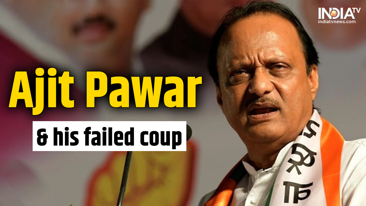 Ajit Pawar What Went Wrong With His Alleged Ncp Coup Plan India Tv