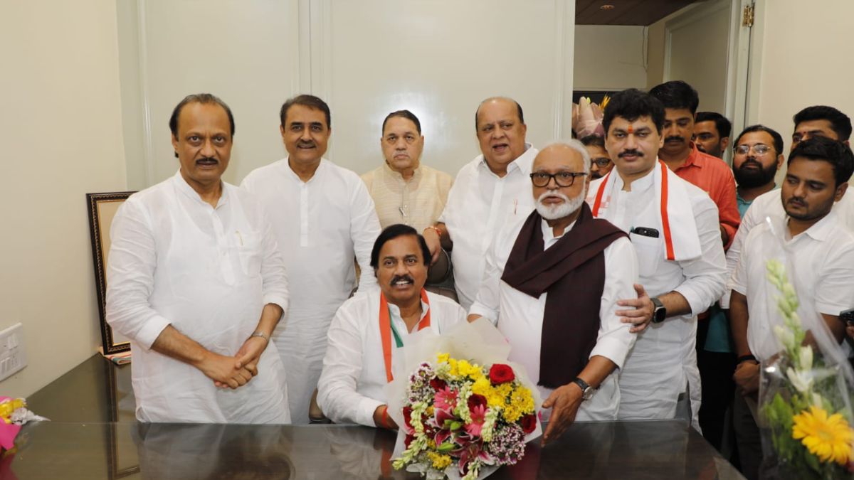 Ajit Pawar Gets Rousing Welcome At New NCP Office As Dy CM Says