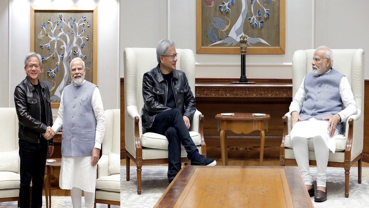 India S AI Potential In The Spotlight As PM Modi Meets With Nvidia CEO