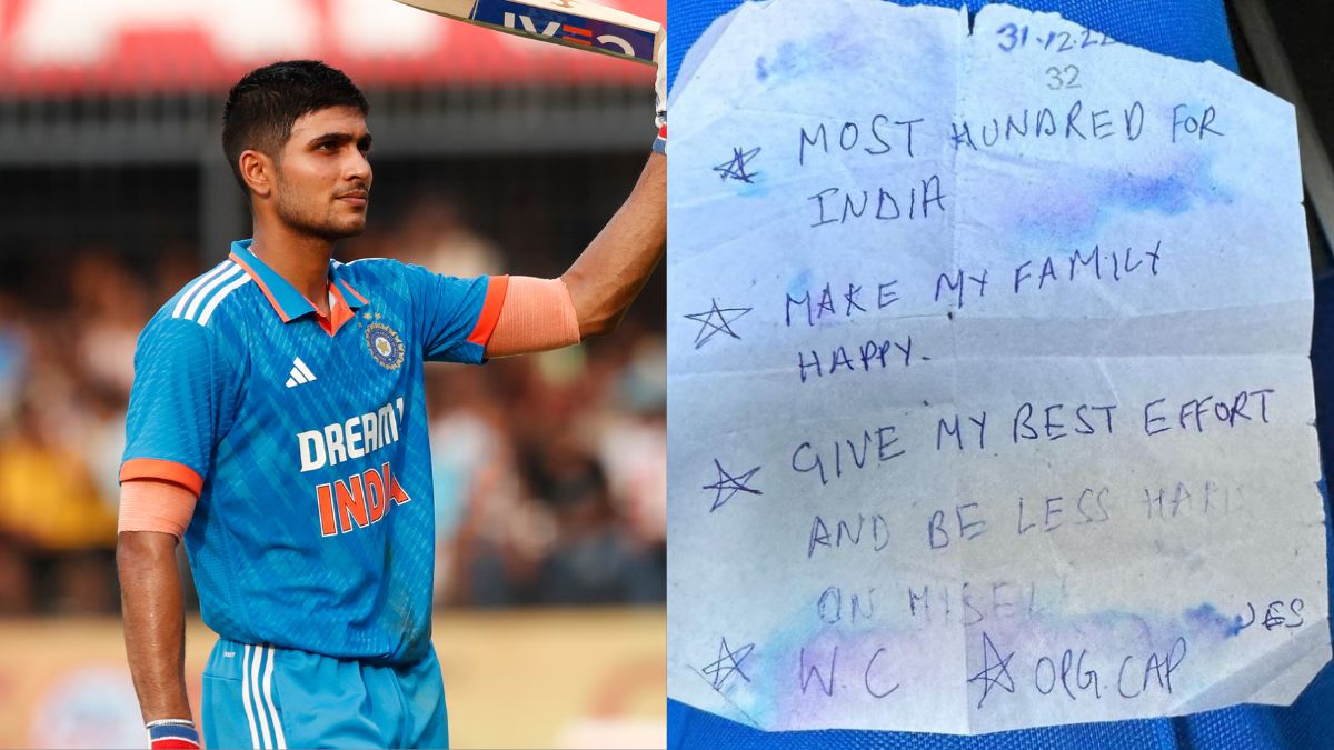 Shubman Gill Reveals His Goals That Featured Most International