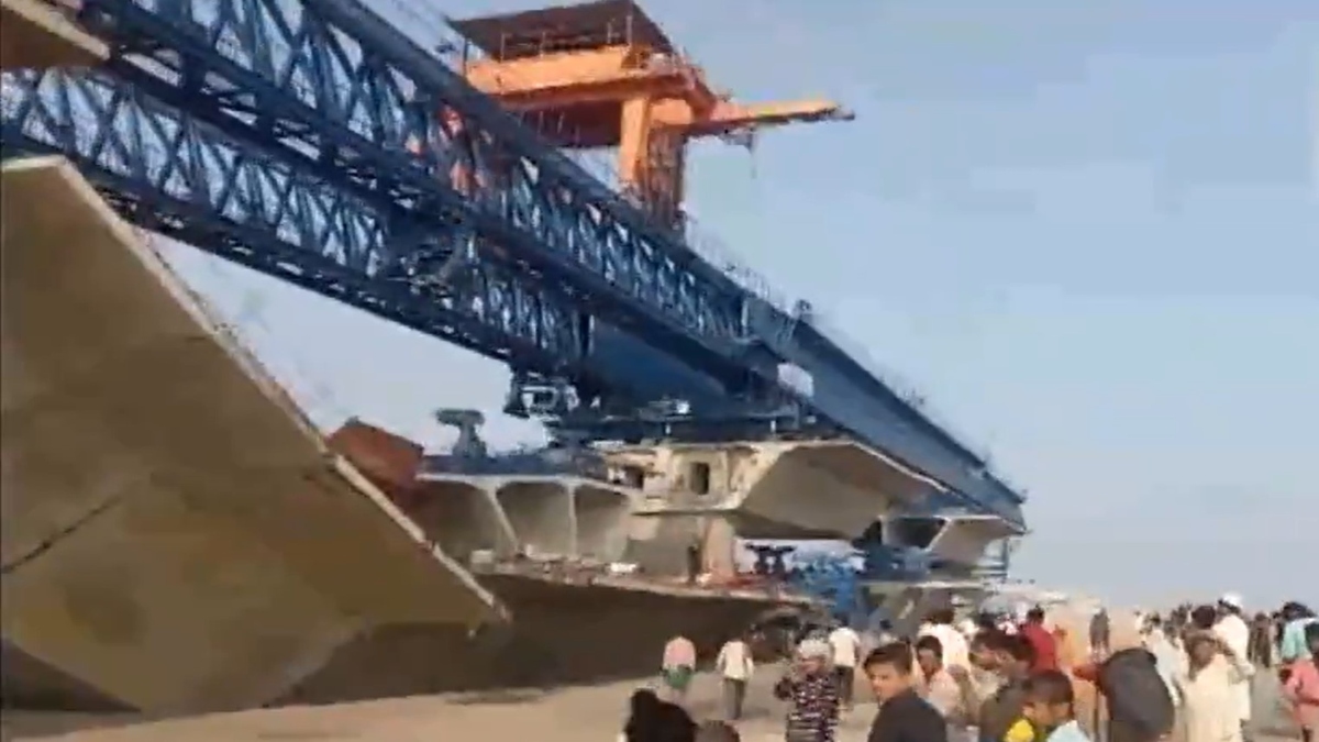 Bihar Portion Of Under Construction Bridge Collapses In Supaul One