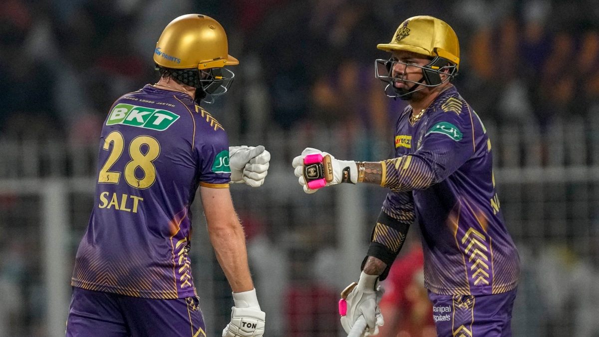 Sunil Narine Phil Salt Achieve Highest Opening Partnership Of Ipl