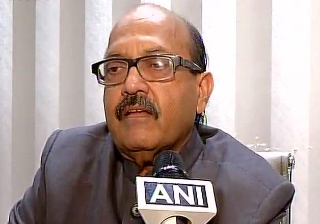 Amar Singh speaks to media in Lucknow