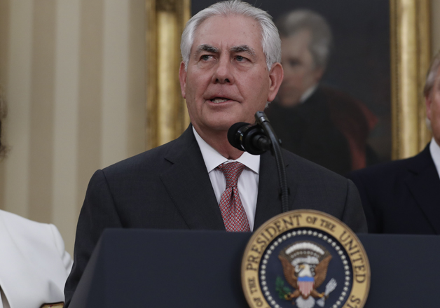 Rex Tillerson sworn in as Secretary of State