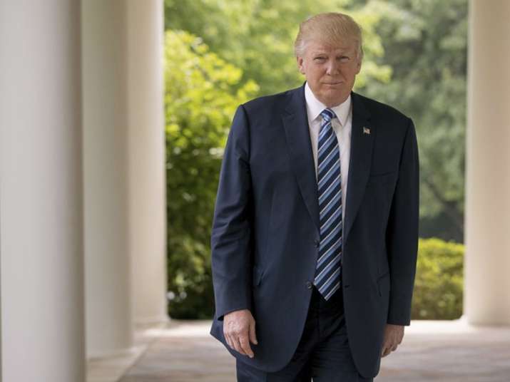 File pic of US President Donald Trump