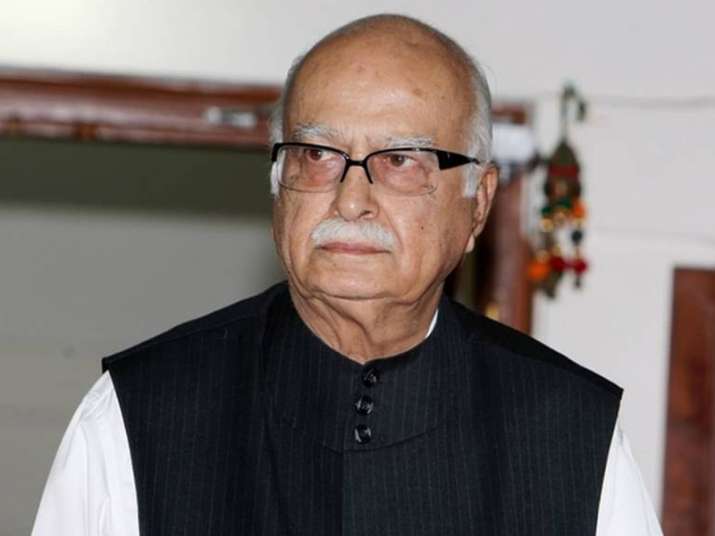 File pic of BJP leader LK Advani