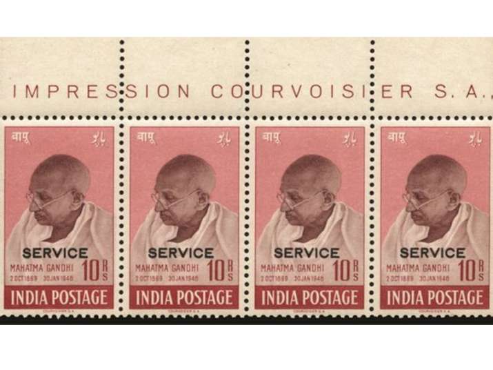 1948 stamps featuring Mahatma Gandhi auctioned for record