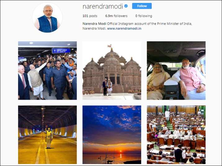 PM Modi becomes world's most followed leader on Instagram