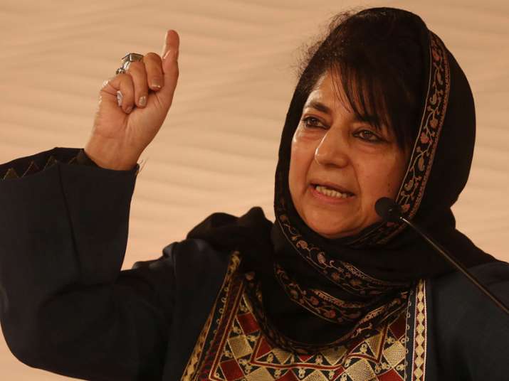 File pic of Mehbooba Mufti