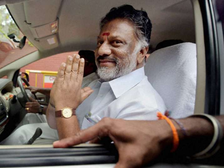 File pic of former Tamil Nadu Chief Minister O.