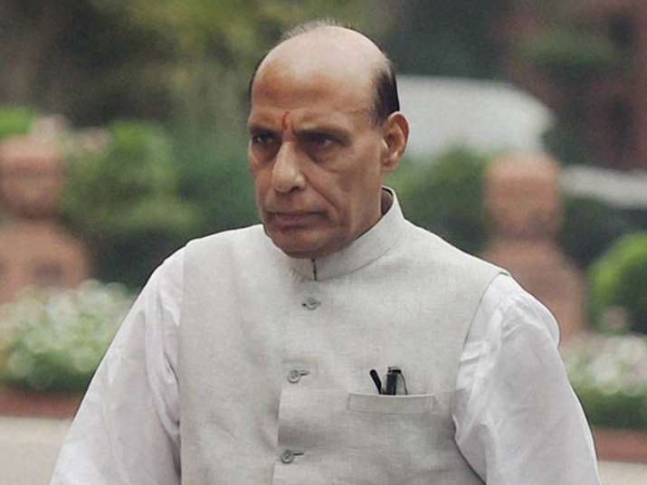 File pic of Union Home Minister Rajnath Singh