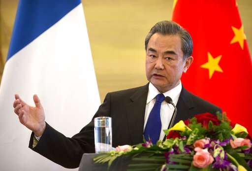 Chinese Foreign Minister Wang Yi