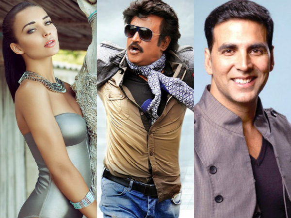 2.0: Amy Jackson is all praise for Rajinikanth and Akshay