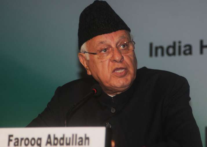 File pic of Farooq Abdullah
