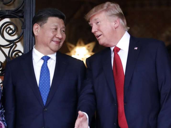 File pic- Chinese President Xi Jinping and US President