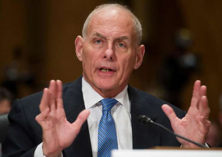 File pic - Homeland Security Secretary John Kelly