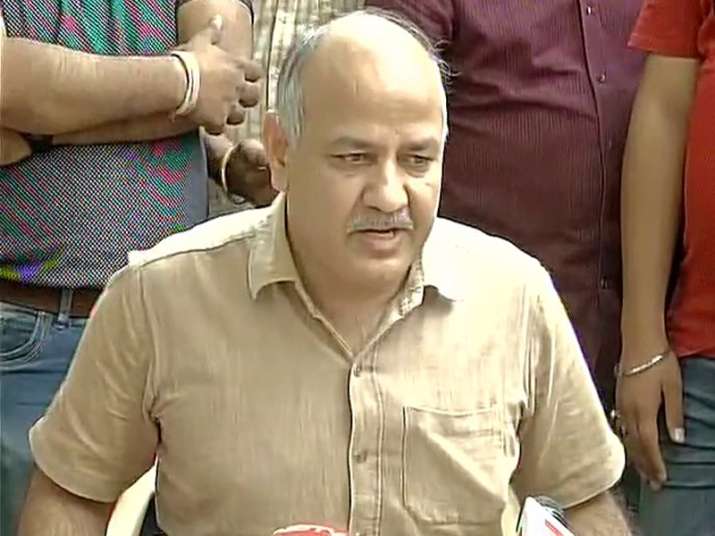 File pic of Delhi Deputy CM Manish Sisodia