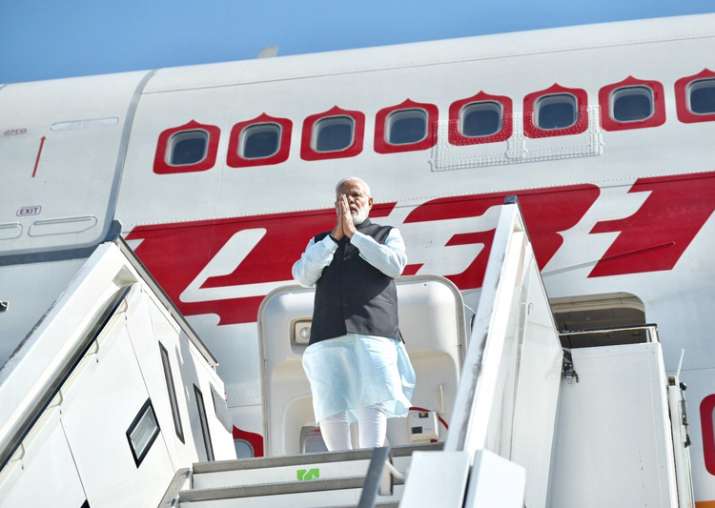 PM Modi arrives in Germany on first leg of his four-nation