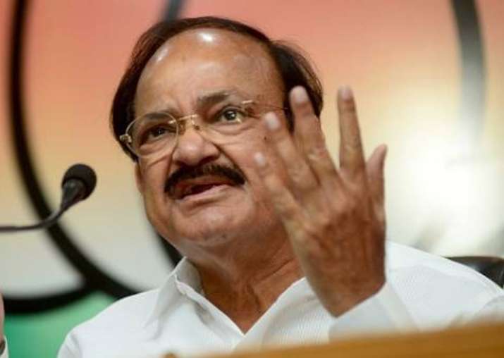 File pic of Union minister Venkaiah Naidu