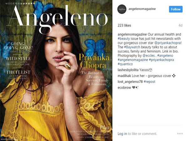 priyanka chopra angeleno magazine cover
