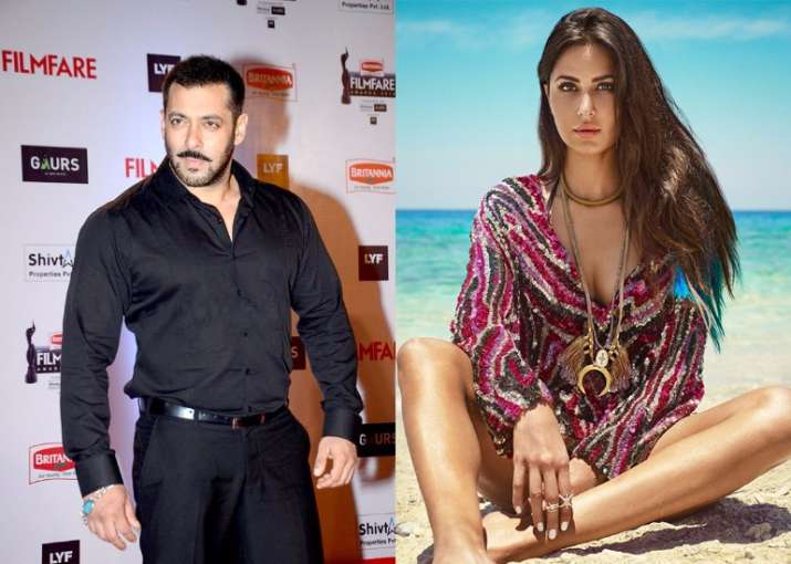 salman reacted on Katrina in thugs of hindostan