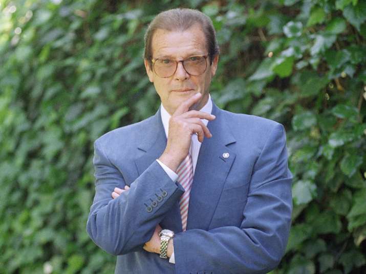 Roger Moore came to India twice