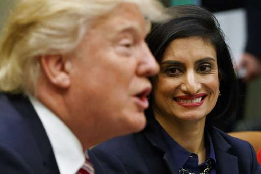 Seema Verma, Donald Trump