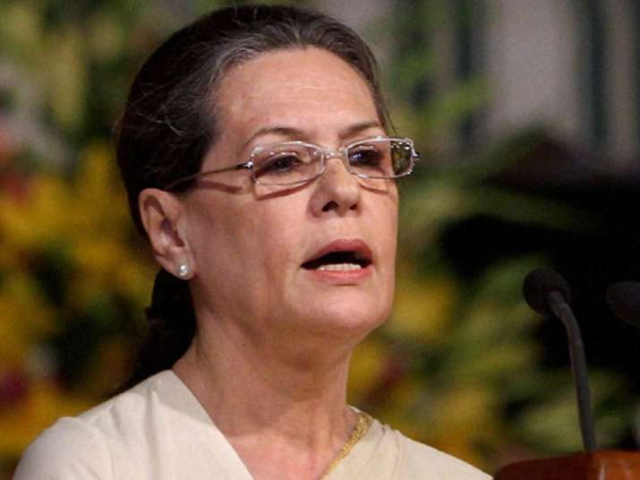 File pic of Congress president Sonia Gandhi