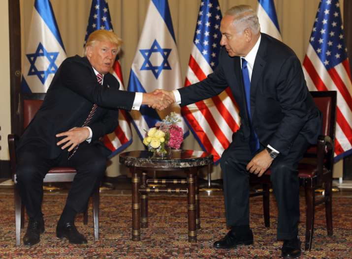 Iran must stop supporting 'terrorists', Trump says in Israel