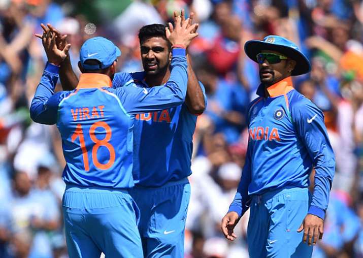 A file image of Virat Kohli, R Ashwin and Shikhar Dhawan.