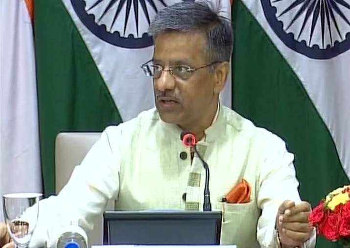 External Affairs Ministry Spokesperson Gopal Baglay