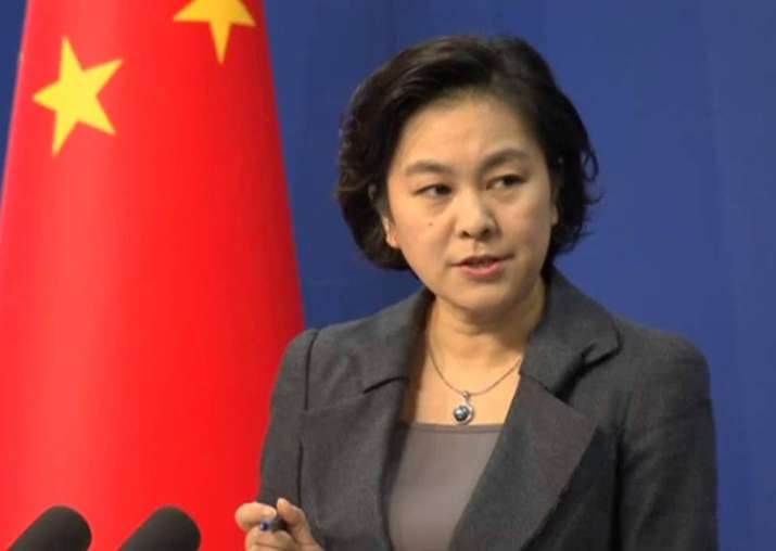 File pic of Chinese Foreign Ministry spokesperson Hua