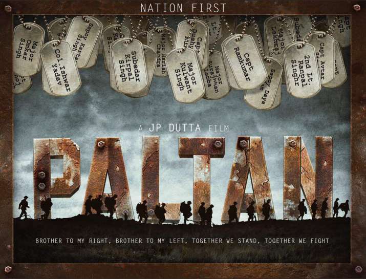abhishek bachchan paltan poster