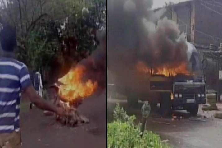 Maharashtra: Farmers’ protest against land acquisition