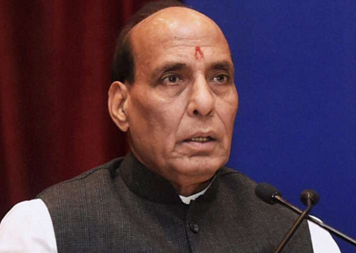 File pic of Union Home Minister Rajnath Singh