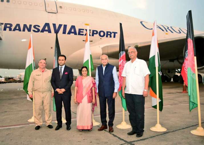 Air freight corridor between Afghanistan, India established